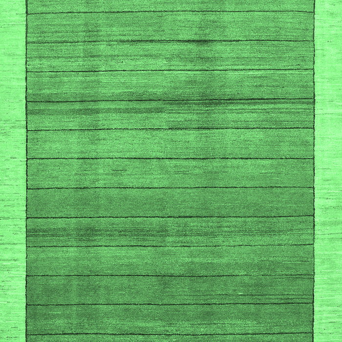 Machine Washable Abstract Emerald Green Modern Area Rugs, wshabs328emgrn