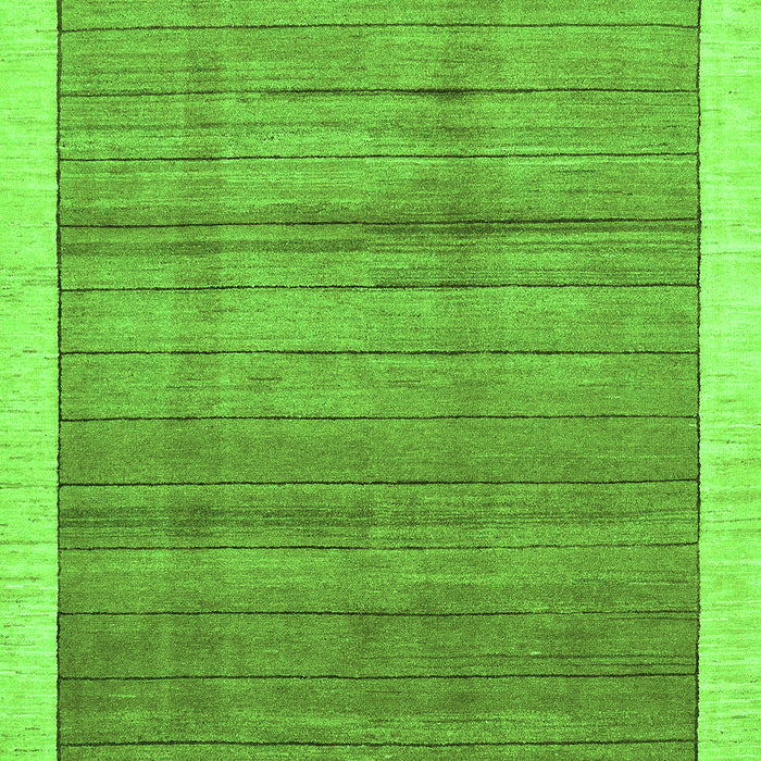 Machine Washable Abstract Green Modern Area Rugs, wshabs328grn