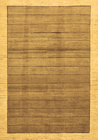 Abstract Brown Modern Rug, abs328brn