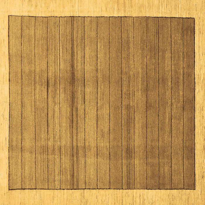 Square Machine Washable Abstract Brown Modern Rug, wshabs328brn