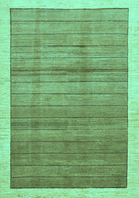 Abstract Turquoise Modern Rug, abs328turq