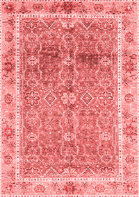 Oriental Red Traditional Rug, abs3290red