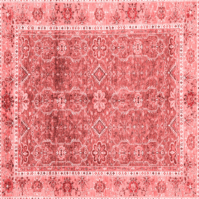 Machine Washable Oriental Red Traditional Rug, wshabs3290red