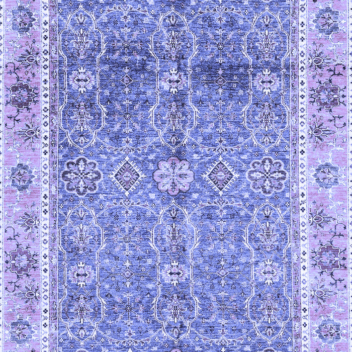 Machine Washable Oriental Blue Traditional Rug, wshabs3290blu