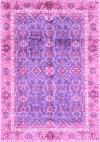 Oriental Purple Traditional Rug, abs3290pur