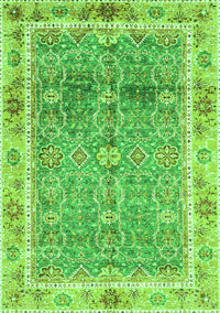 Oriental Green Traditional Rug, abs3290grn