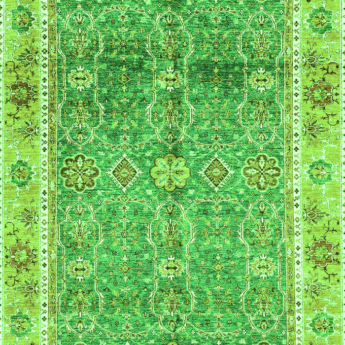 Oriental Green Traditional Rug, abs3290grn