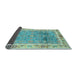 Sideview of Oriental Light Blue Traditional Rug, abs3290lblu