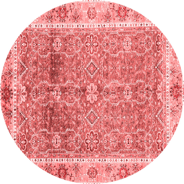 Machine Washable Oriental Red Traditional Rug, wshabs3290red