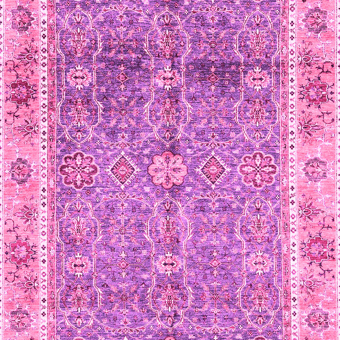 Machine Washable Oriental Pink Traditional Rug, wshabs3290pnk