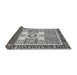 Sideview of Abstract Gray Modern Rug, abs3291gry