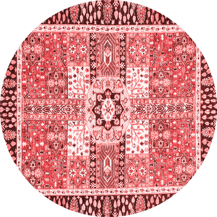 Machine Washable Abstract Red Modern Rug, wshabs3291red