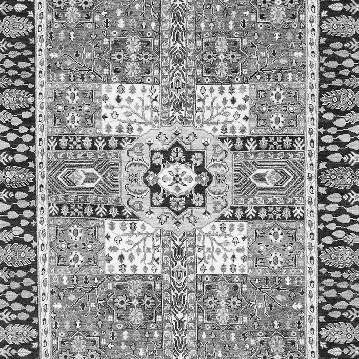 Abstract Gray Modern Rug, abs3291gry