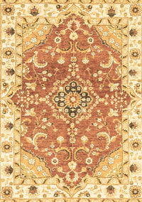 Abstract Brown Modern Rug, abs3292brn