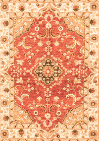 Abstract Orange Modern Rug, abs3292org