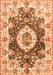 Abstract Orange Modern Rug, abs3293org