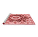 Modern Red Washable Rugs