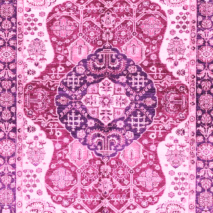 Machine Washable Abstract Pink Modern Rug, wshabs3294pnk