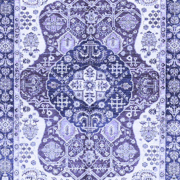 Machine Washable Abstract Blue Modern Rug, wshabs3294blu