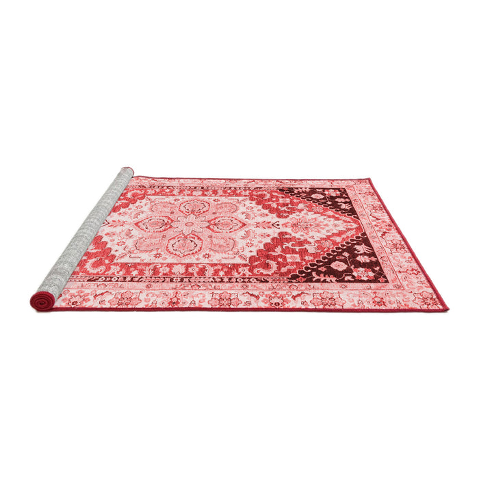 Modern Red Washable Rugs