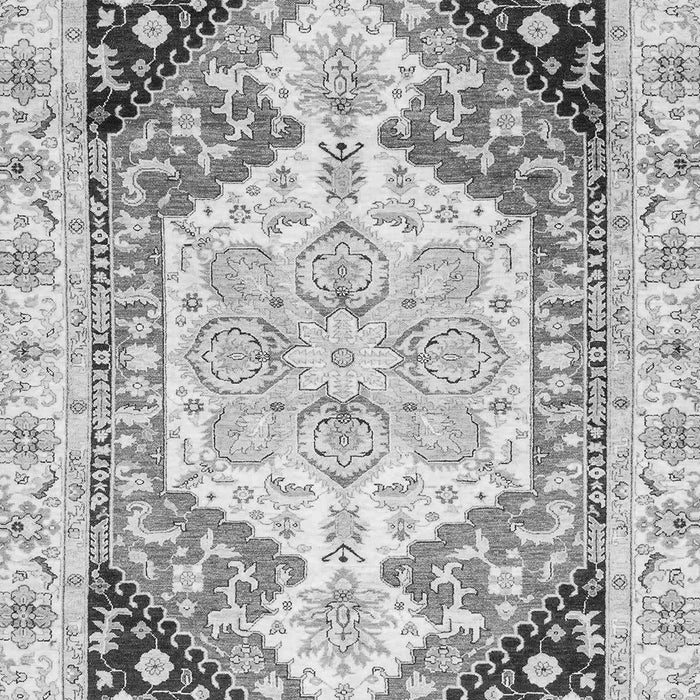 Abstract Gray Modern Rug, abs3295gry