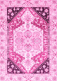 Abstract Pink Modern Rug, abs3295pnk