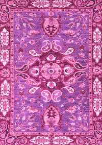 Geometric Pink Traditional Rug, abs3296pnk