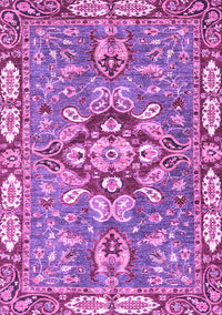 Geometric Purple Traditional Rug, abs3296pur