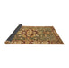 Sideview of Geometric Brown Traditional Rug, abs3296brn