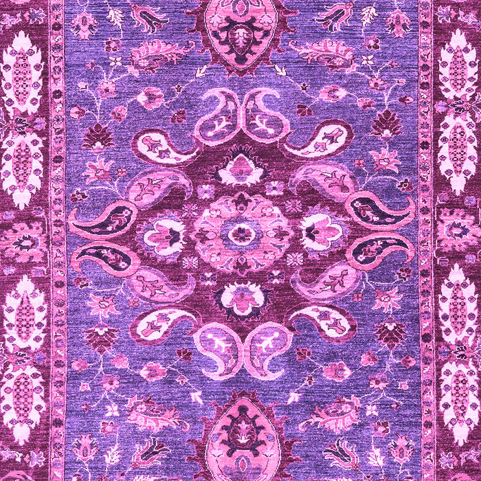 Machine Washable Geometric Purple Traditional Area Rugs, wshabs3296pur