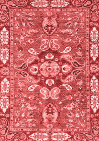 Geometric Red Traditional Rug, abs3296red