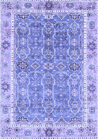 Oriental Blue Traditional Rug, abs3297blu