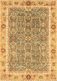 Oriental Brown Traditional Rug, abs3297brn