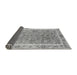 Sideview of Oriental Gray Traditional Rug, abs3297gry