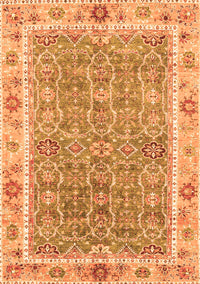 Oriental Orange Traditional Rug, abs3297org