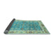 Sideview of Oriental Light Blue Traditional Rug, abs3297lblu