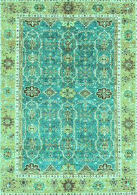 Oriental Turquoise Traditional Rug, abs3297turq