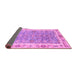 Sideview of Oriental Purple Traditional Rug, abs3297pur