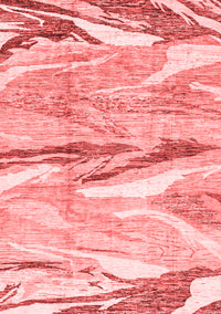 Abstract Red Modern Rug, abs3298red