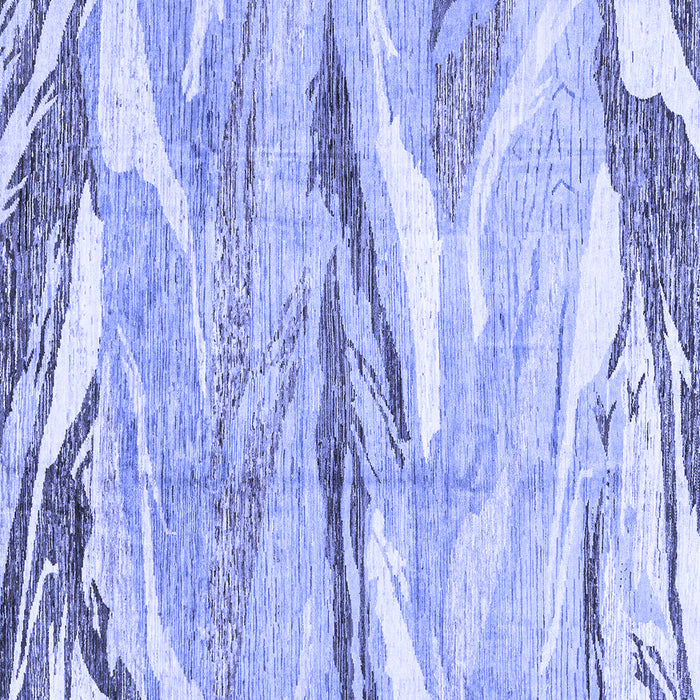 Square Machine Washable Abstract Blue Modern Rug, wshabs3298blu