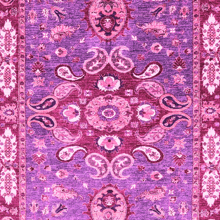 Geometric Pink Traditional Rug, abs3299pnk