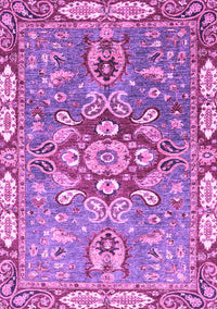 Geometric Purple Traditional Rug, abs3299pur