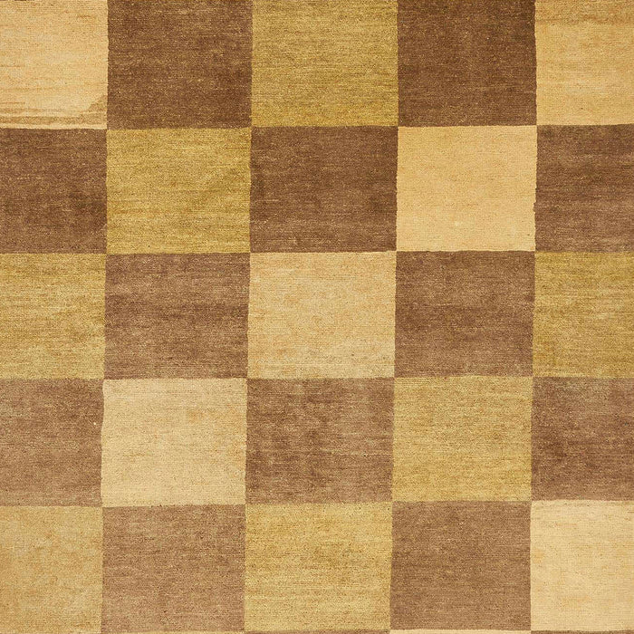 Machine Washable Abstract Sedona Brown Rug, wshabs329