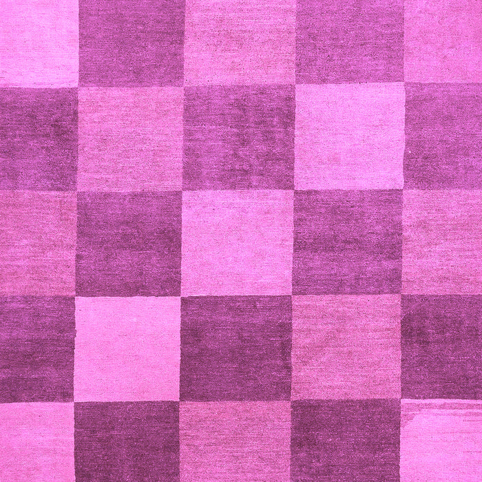 Checkered Purple Modern Rug, abs329pur