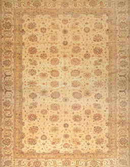 Abstract Orange Oriental Rug, abs32