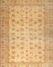 Abstract Orange Oriental Rug, abs32