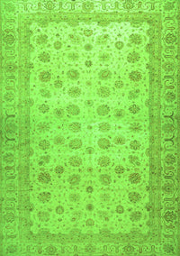 Oriental Green Traditional Rug, abs32grn