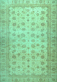 Oriental Turquoise Traditional Rug, abs32turq