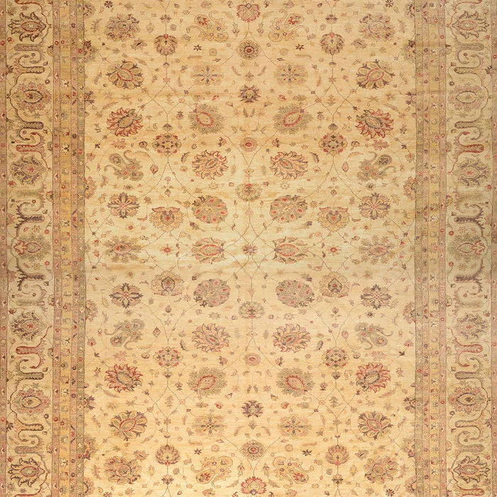 Machine Washable Abstract Orange Rug, wshabs32