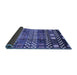 Sideview of Abstract Blue Modern Rug, abs3300blu